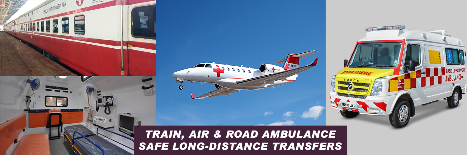 Train, Air & Road Ambulance – Safe Long-Distance Transfers